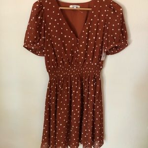 Madewell polka dot dress
